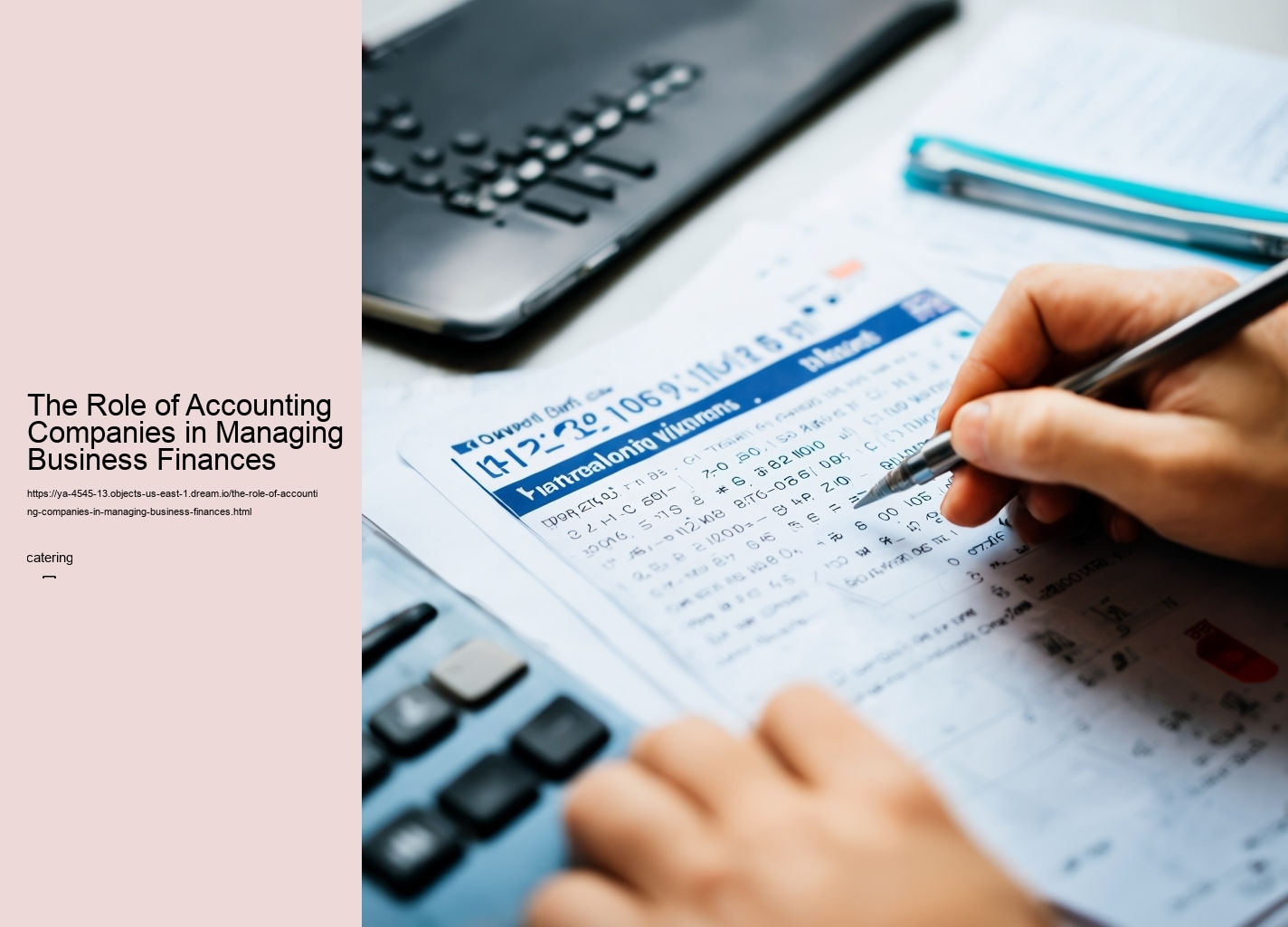 The Role of Accounting Companies in Managing Business Finances